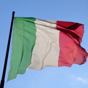 意大利, 国旗, 意大利语, 风