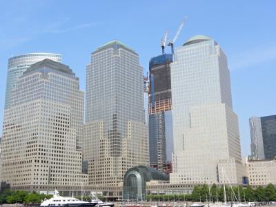 一个世界贸易中心, 纽约, 曼哈顿, 摩天大楼, 建筑, 城市, 城市景观