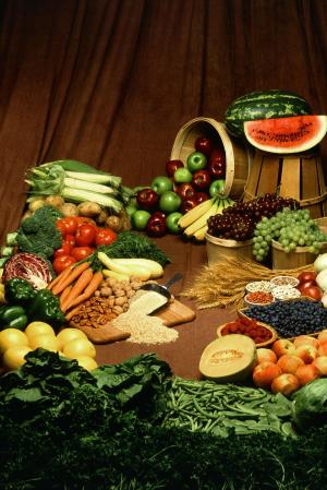 健康饮食, 水果和蔬菜, 食品, 表, 生产, 红绿苹果, 胡萝卜