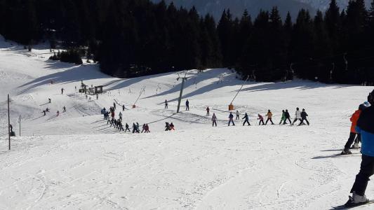 滑雪, 跑道, 滑雪, 雪, 冬天, 体育, 山