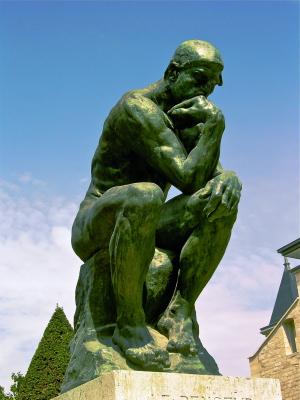 思想家, 8月罗丹, 1881-1882, 青铜器, 著名雕塑, 罗丹博物馆, 拜伦酒店
