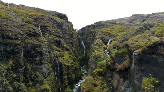 瀑布, 景观, 冰岛, 河道景观, 水, 水域, 岩石