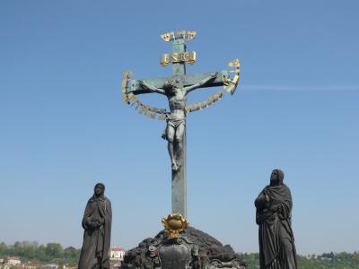 布拉格, 十字架, 桥梁