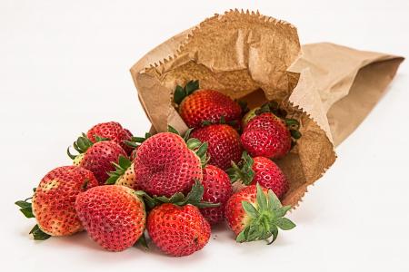 草莓, 新鲜水果, 甜点, 红色, 健康, 饮食, 浆果