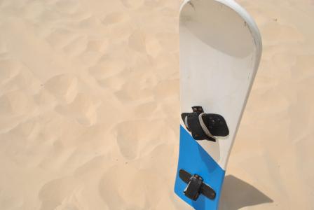 sandboard, 沙子, 弗洛里亚诺波利斯, 巴西, 景观, 旅游, 旅行