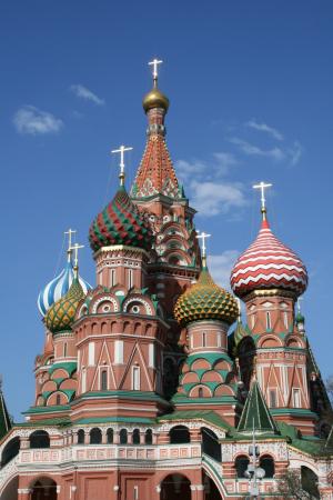 克里姆林宫, 圣巴兹尔大教堂, 俄罗斯, muliticolored 炮楼, 俄国东正教十字架, 大教堂, ulitsa 街 varvarka