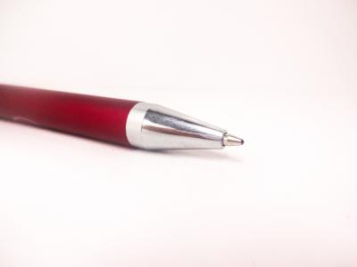钢笔, 油墨, 蓝色, 写作, 红色, 白色背景, 白色
