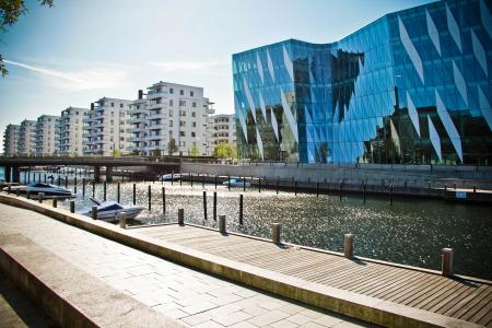 哥本哈根, 端口, 海, 码头, 建筑