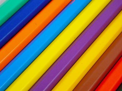 铅笔, 彩虹, 光明, 颜色, 彩色的铅笔
