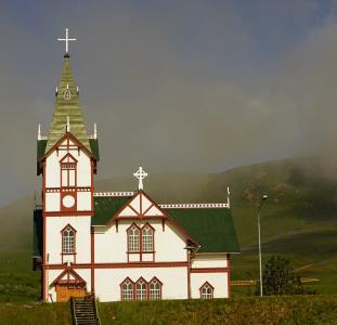 教会, húsavík, 冰岛, 建筑, 基督教