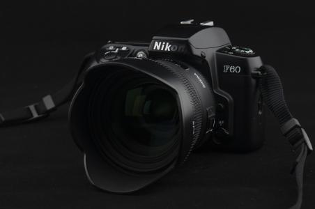 单反相机, 相机, 尼康, f60, 摄影, 摄影主题, 相机-摄影器材