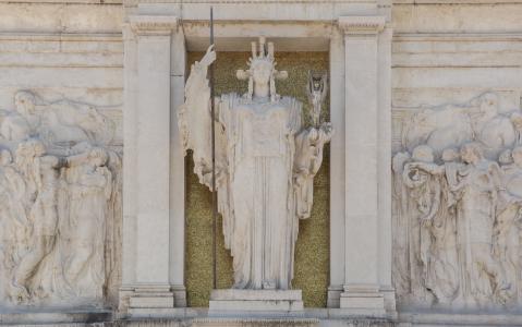 罗马, 埃马努埃莱二世二世纪念碑, 祖国的祭坛, 意大利, 建筑, 雕塑, 著名的地方