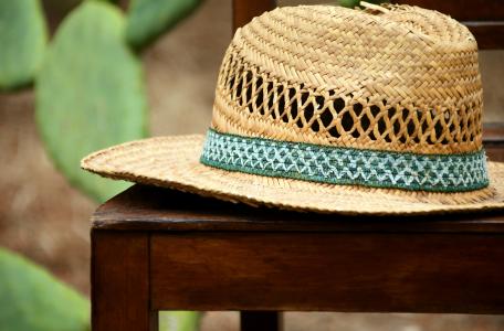 帽子, 那顶草帽, 头饰, 太阳保护, 太阳帽子, 夏季, 夏天的帽子