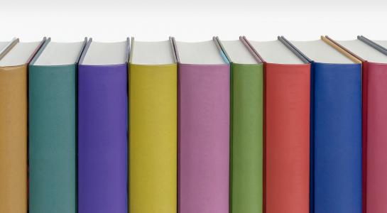 书籍, 脊柱, 颜色, 粉彩, 精装, 文学, 教育