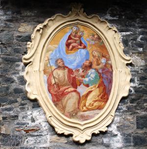 图标1736, 神圣的艺术, 大纲, 装饰, 砌体, 洛迦诺, 提契诺州