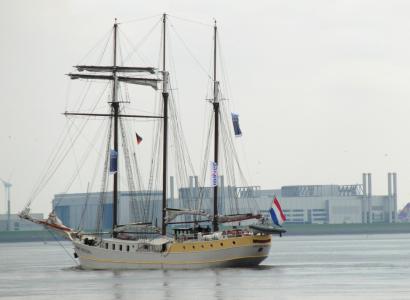 船舶, 帆船, 老, 新增功能, 汉堡, 易北河