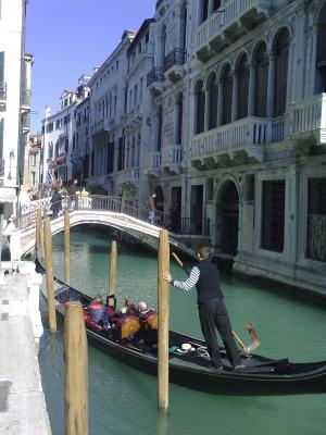 威尼斯, 吊船, 通道
