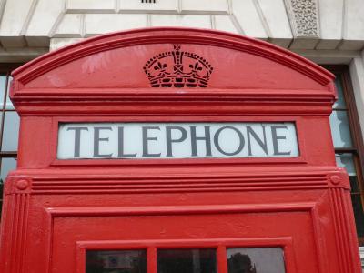 红色, 电话亭, 伦敦, 红色电话亭, 英国, 英格兰