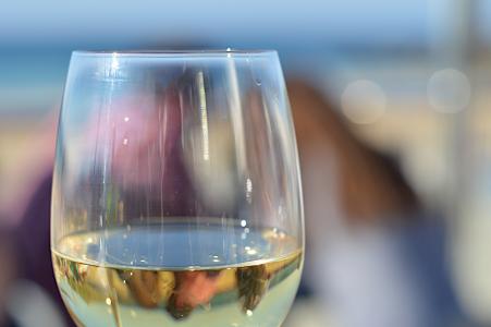 葡萄酒, 玻璃, 太阳, 海滩, 沙子, carbis 湾, 圣奈尔