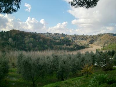 托斯卡纳, 意大利, 景观, 天空, 田园, 自然, 休息