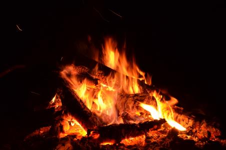 消防, 篝火, 热, 余烬, 烧伤, 火-自然现象, 火焰