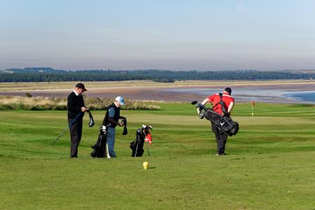 高尔夫球, 男子, 人, 高尔夫球袋, 高尔夫俱乐部, 风光, 景观
