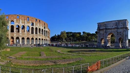 意大利, 罗马, 康斯坦丁竞技场和拱门