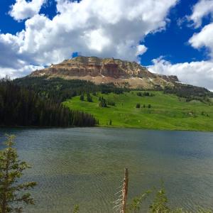 山, 湖, 蒙大拿州, 自然, 景观, 风景, 户外
