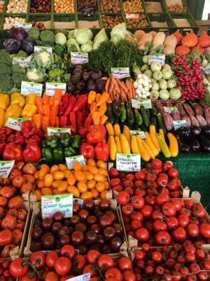 市场, 蔬菜, 健康, 地中海, 西红柿, 采购, 食品