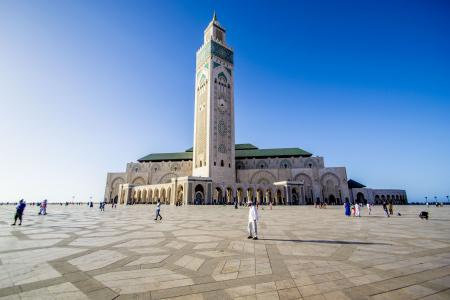 清真寺哈桑2, 卡萨布兰卡, 摩洛哥, 伊斯兰, 建筑, 著名的地方, 清真寺