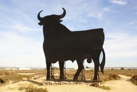 奥斯本, 西班牙, 公牛, 动物, 图标, 国家, 会徽
