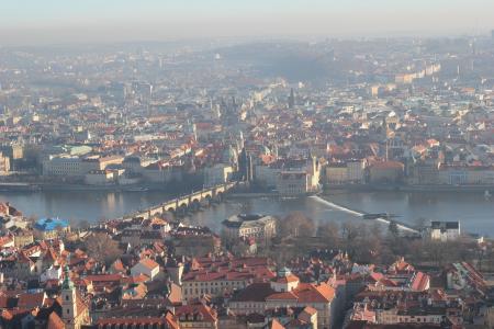 布拉格, 全景, 伏尔塔瓦河