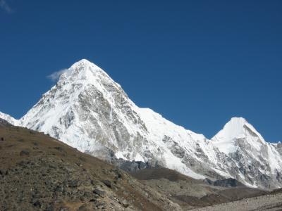 pumori, 喜马拉雅山, 珠穆朗玛峰迷航, 山, 雪, 景观, 山脉