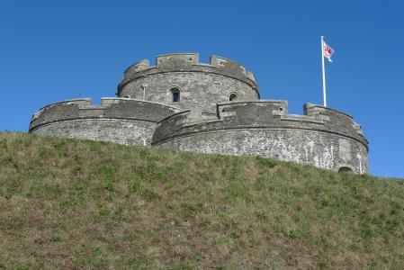 圣圣莫斯城堡, 城堡, 堡, 设防, 康沃尔郡, 堡垒, 防御