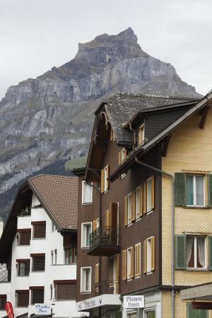 瑞士, 英格堡, 酒店, 度假村, 山, 度假