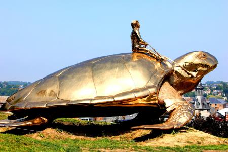 海龟, 那慕尔, 景观, 1月布尔