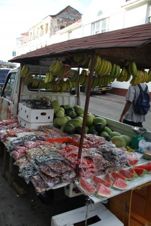 市场, 水果, 格林纳达, 食品, 传统, 森林里的水果, 水果