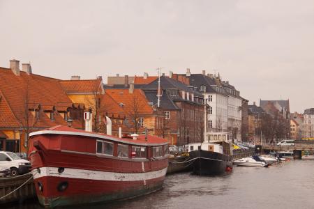 船屋, 运河, 海港, 丹麦语, 丹麦, 北欧, 资本