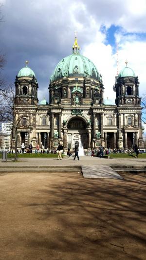 柏林, 柏林大教堂, 资本, dom, 建设, 建筑, 从历史上看