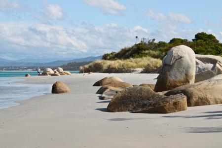 塔斯马尼亚岛, 海滩, 岩石, 澳大利亚, 海岸, 景观, 自然