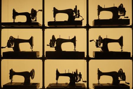 缝纫机, 机器, 模式