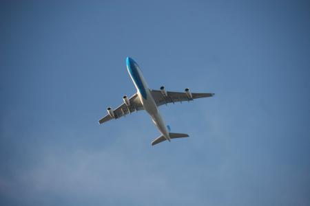 飞机, 蓝蓝的天空, 飞行, 飞机
