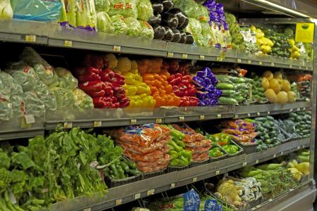 蔬菜, 超市, 食品, 市场, 新鲜, 购物, 健康