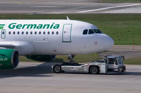 飞机, 日耳曼尼亚, 空客 a319, 射流, 客运飞机, 机场, 苏黎世
