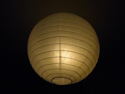 光, 灯, 灯罩, 照明, 纸灯, 球, 关于