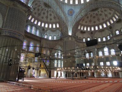 土耳其, 伊斯坦堡, 清真寺, 蓝色清真寺, 蓝色, 玻璃, 信心