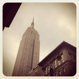 帝国大厦, 纽约城, 阴天, 纽约, 摩天大楼, 曼哈顿, 天际线