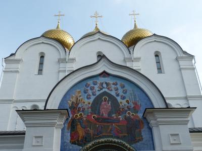 雅罗斯拉夫尔, 俄罗斯, 教会, 大教堂, 建筑, 东正教, 圆顶