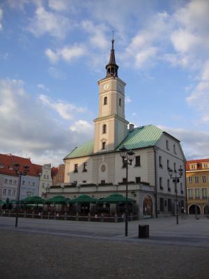 格利维, 波兰, 市政厅, 建设, 纪念碑, 建筑