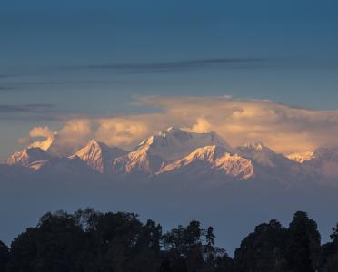 喜马拉雅山, 自然, 山, 景观, 干城章嘉峰, 云计算, 高峰